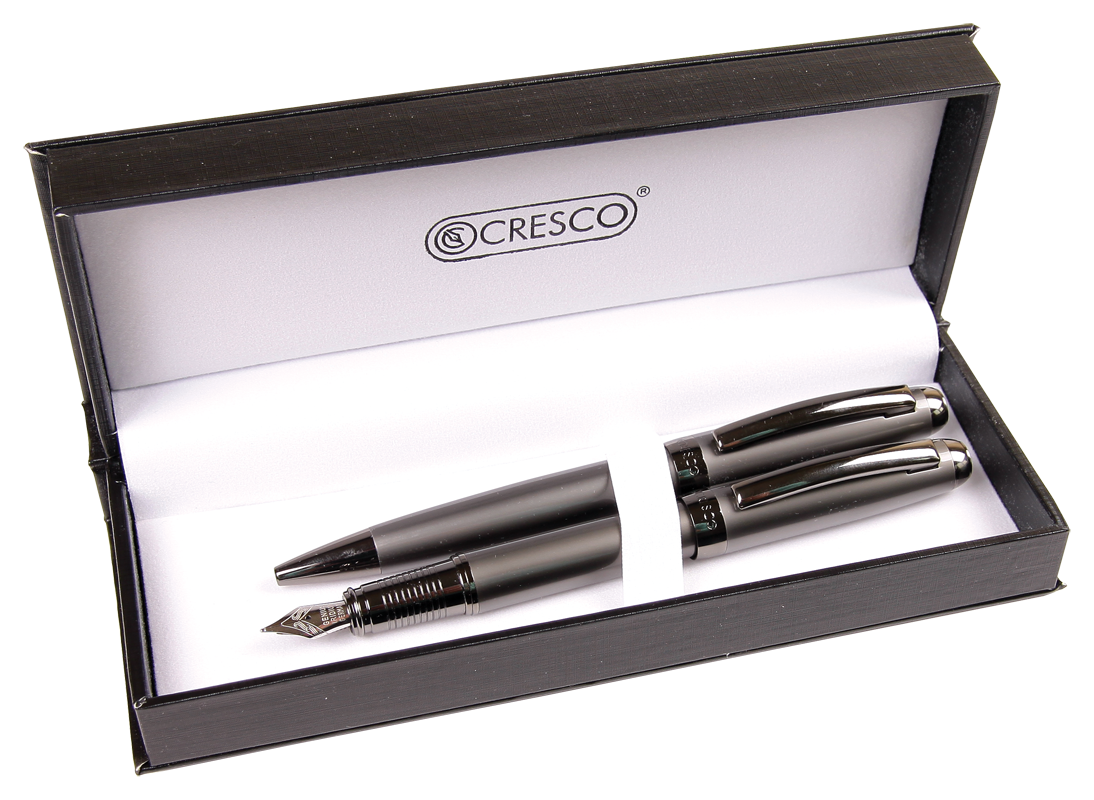 CRESCO Pióro + długopis ELEGANT w etui 34